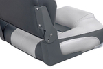 Сиденье Premium Hi-back Qualifier Seat, серое с темно-серым (10252323)