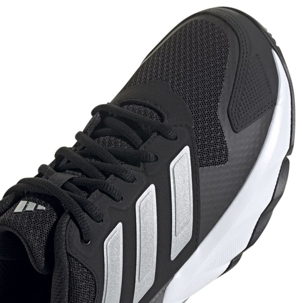 Женские Кроссовки теннисные Adidas CourtJam Control 3 W - черный