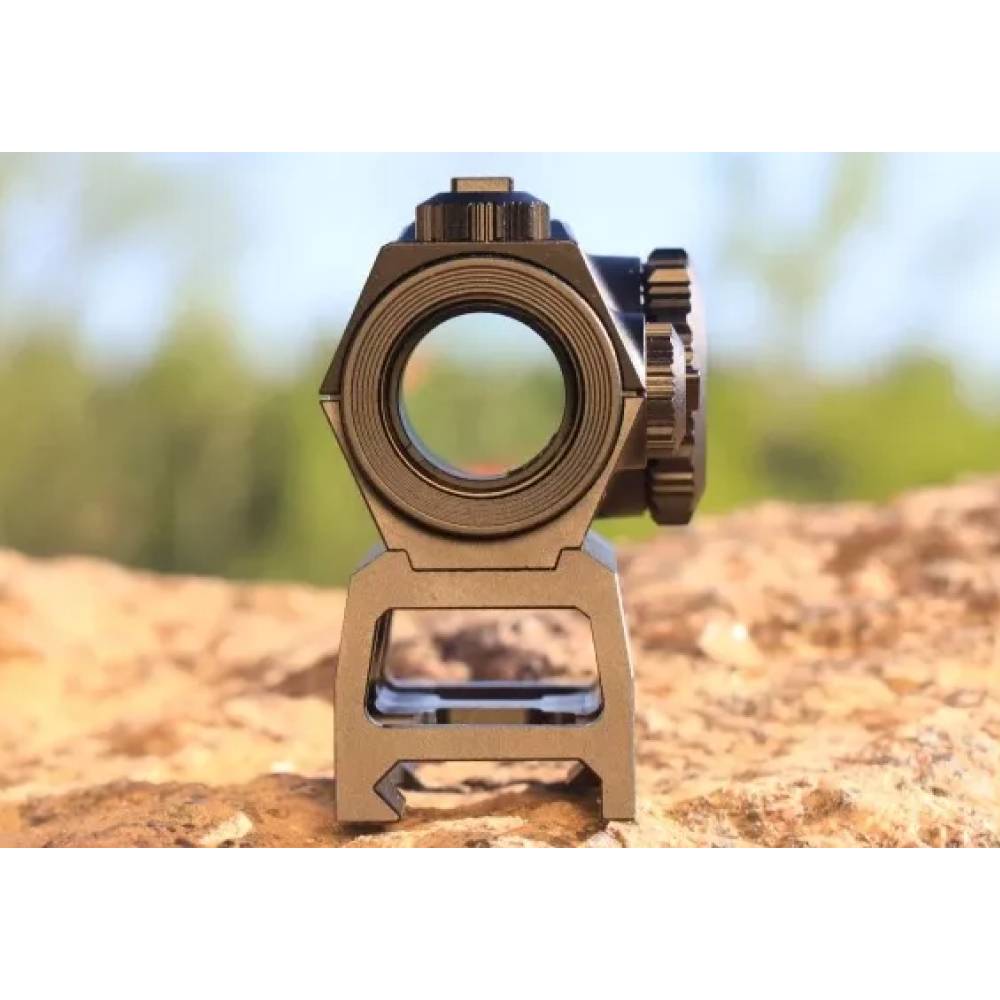 Коллиматорный прицел ARTELV RDC 1x20 (закрытый, 1х, точка 2 МОА, Weaver, IP67)