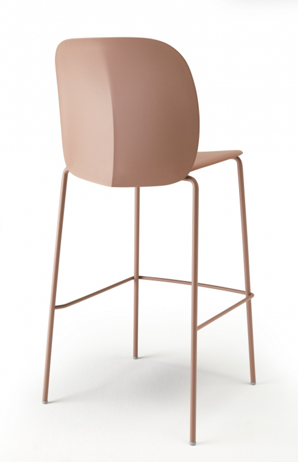 Стул пластиковый барный Scab Design Mentha Go Green, карамельный