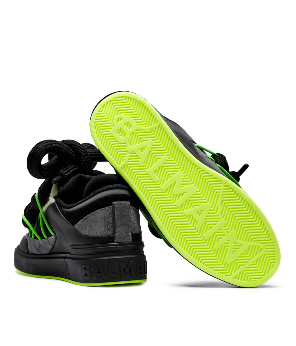 Кроссовки B-COURT PUFFY` Balmain - черный(DM1VI361 LBTC)