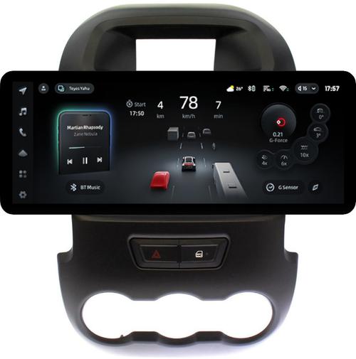 Магнитола для Ford Ranger 3 2011-2015 (рамка тип 2) - Teyes CC4PRO монитор 12.3" 2K QLED + рамка 9, Android 13, Быстрейшая, Snapdragon 778G, ИИ, CarPlay, DSP, 4G SIM-слот