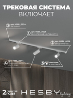 Комплект трековый Hesby Lighting Skylite No3 HSBL_kompl_S003_NI1W4K