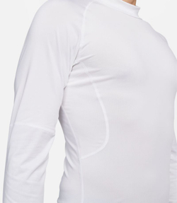 Компрессионка  Nike Pro Dri-FIT фитнес Mock-Neck Long-Sleeve - белый