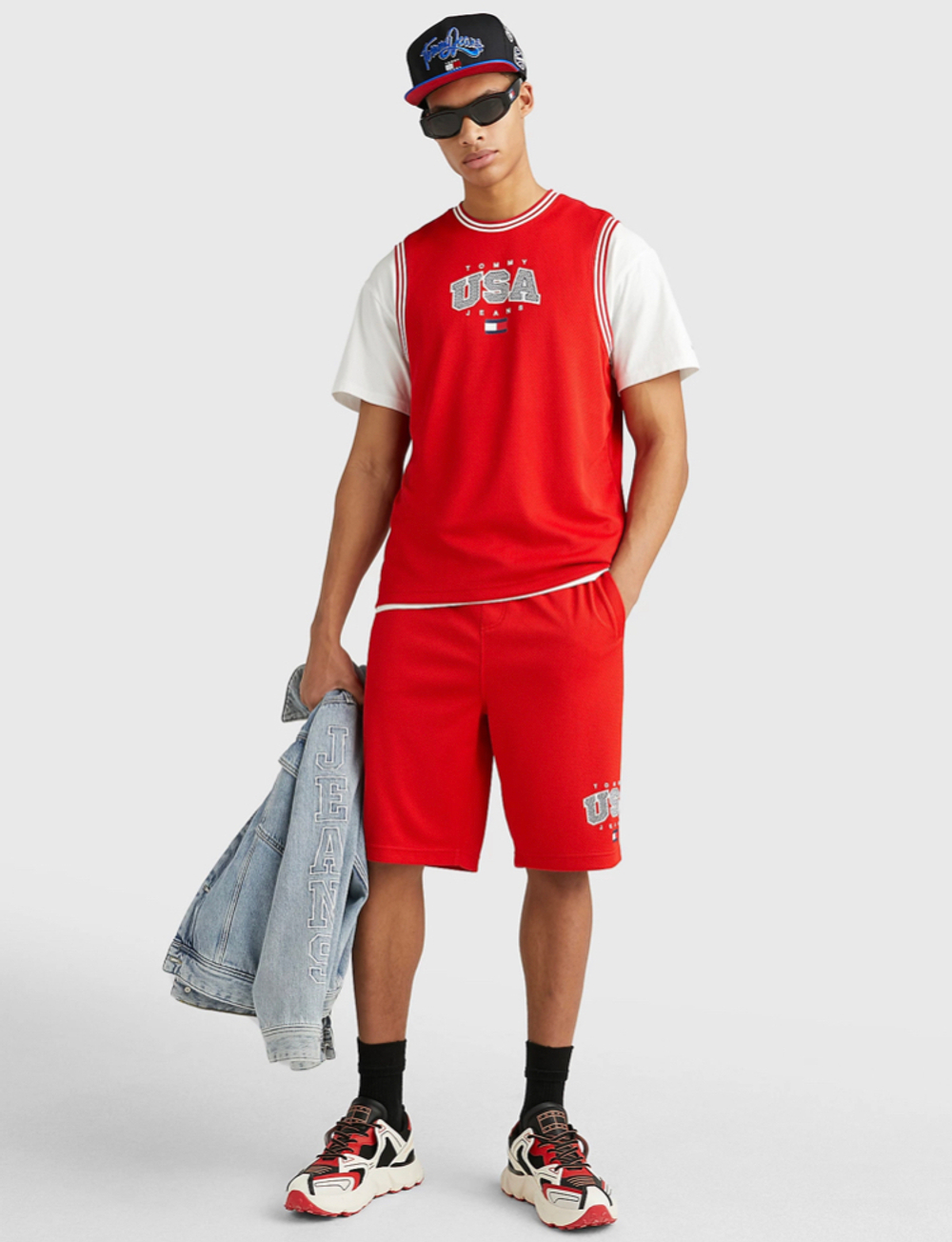 Шорты спортивные мужские TOMMY JEANS OVZ MODERN SPORT BB SHORT