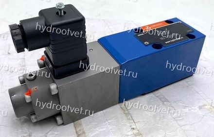 DBE6-1X/100G24K4M - Пропорциональный предохранительный клапан Ду6 (расход до 15 л/мин), давление регулировки до 100 бар, встроенные усилитель = нет, монтаж - на плиту