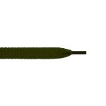 Шнурки обувные плоские 12.0 мм / 150 см, 25 пар (50 шт), №158 оливковый, Gamma