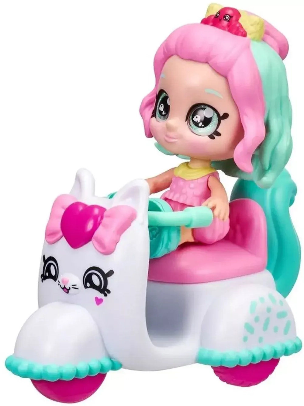 Мини-кукла Пеппа Минт со скутером Kindi Kids 39761