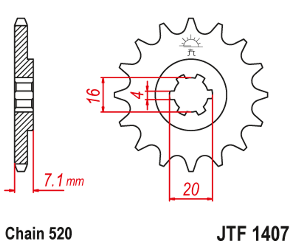 Звезда JTF1407.10