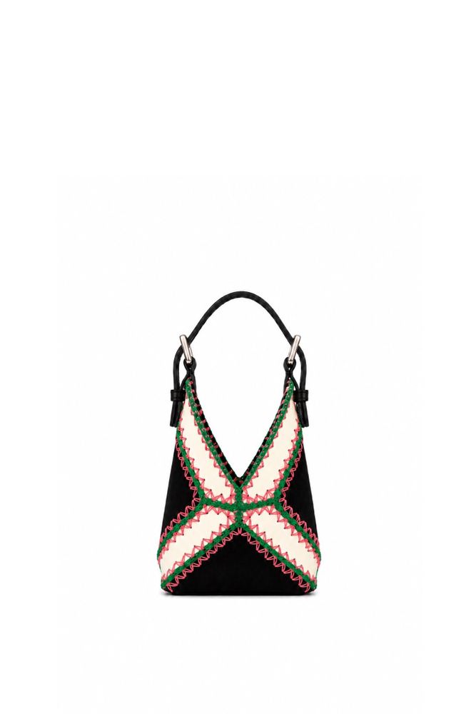 SEVA CROCHET BLACK AND WHITE XS