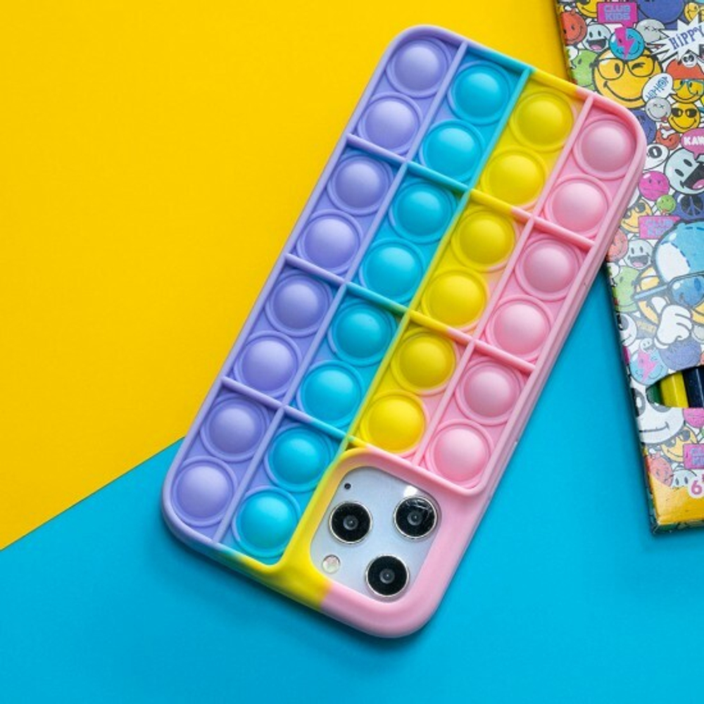 Чехол-антистресс Pop it для iPhone 12 Pro Max, 012640