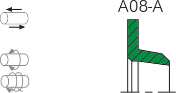 Грязесъемник A08-A / A08-B