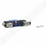 4WE4E2X/CG24N9Z5L - Гидрораспределитель золотниковый Ду 4 (CETOP02) с электроуправлением, схема E (44), электроуправление G24, возврат - пружинный