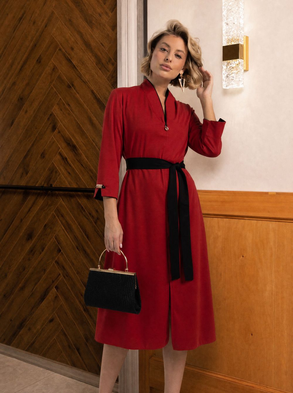 Платье Аннет (красное) П16515-18М LT Collection