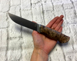 Нож Варан, Bohler N690, карельская береза