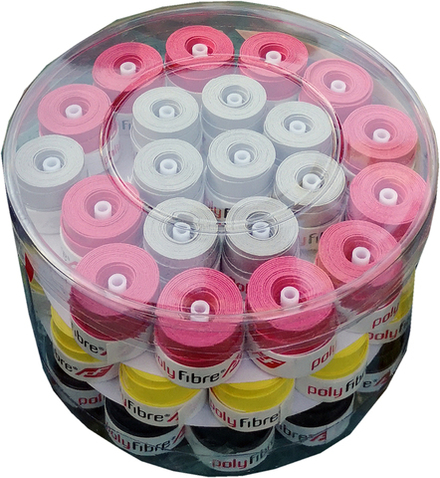 Намотки теннисные Polyfibre Feel It Overgrip 60P - assorted