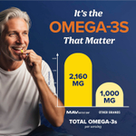 MAV Nutrition, Рыбий жир с омега-3, тройной силы, натуральный лимон, 120 мягких таблеток