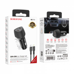Автомобильное зарядное устройство на Lightning Borofone BZ31D PD60W (black)