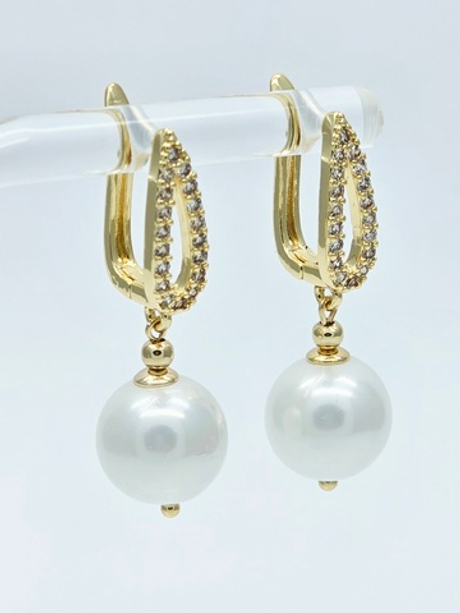 91004397 Серьги Selena Pearls