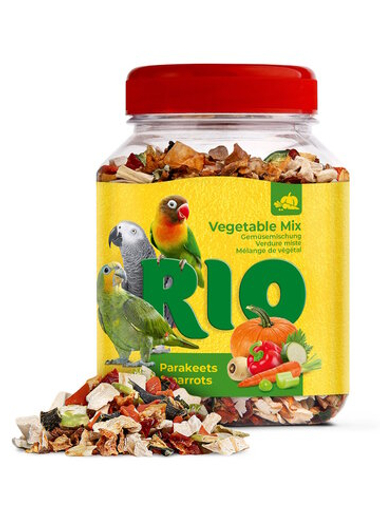 Лакомство Rio Овощная смесь для крупных и средних попугаев 150 г