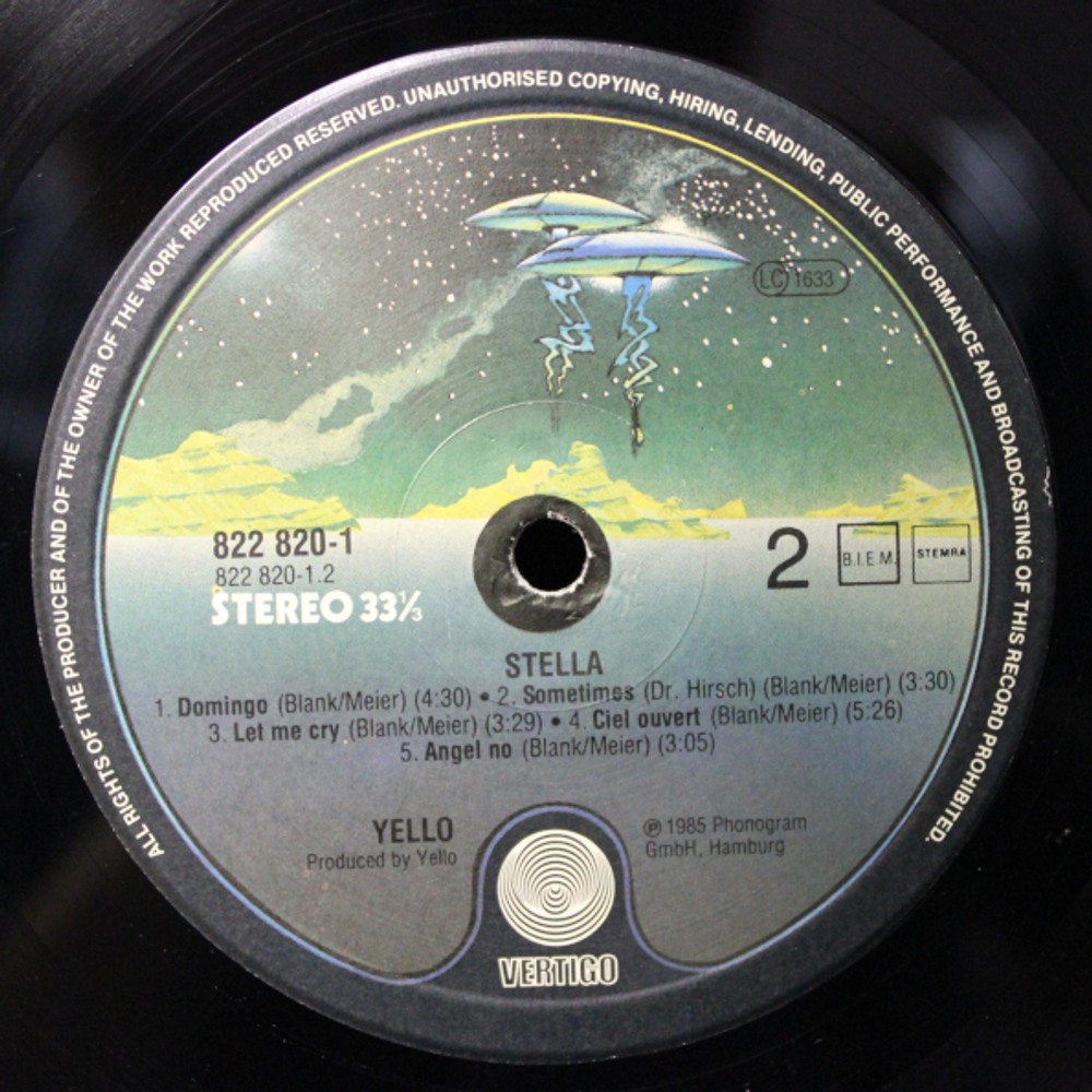 Yello / Stella (LP)