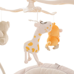 PITUSO электрокачели Marbella Beige/Бежевый Hippo пульт,MP3,моск.сеть,адаптер,71*66*77см