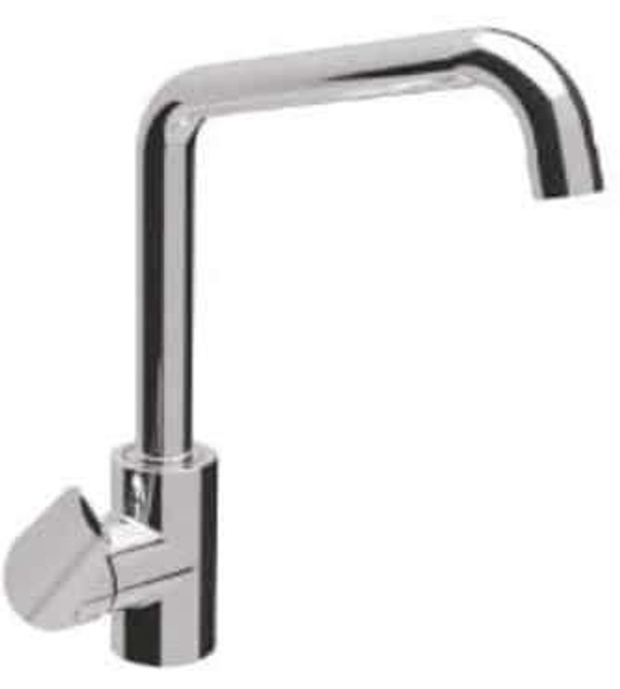9C527B1-002 Смеситель Teorema Slyce для кухни, чёрный