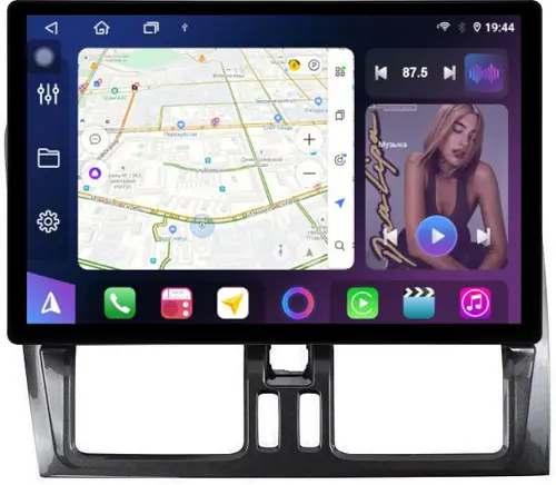 Магнитола для Volvo XC60 2008-2013 - FarCar GX877 монитор 13" 2K QLED на Android 14, S500+TS20, Быстрейшая, CarPlay, 4G SIM-слот