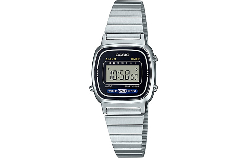 CASIO Women"s YOUTH Black Watch LA670WA-1D