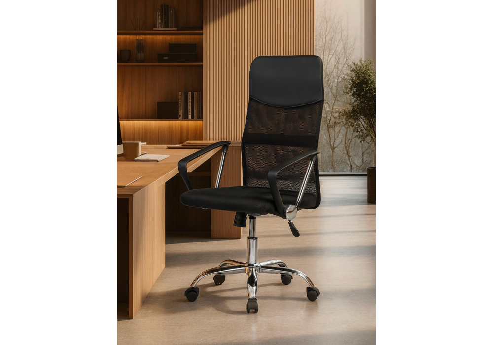 Компьютерное кресло Woodville Arano 1 black, chrome