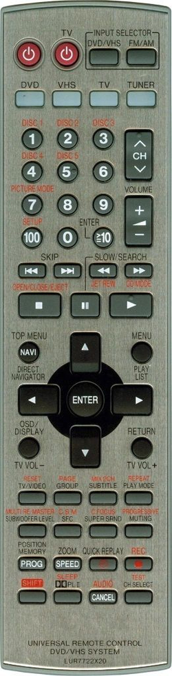 Пульт для Panasonic EUR7722X20