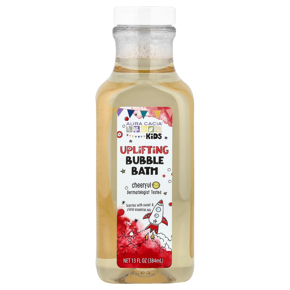 Aura Cacia, Kids, бодрящая пенная ванна, 384 мл (13 жидк. унц.)
