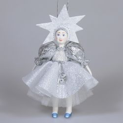 Ёлочная игрушка Девочка в костюме звёздочки