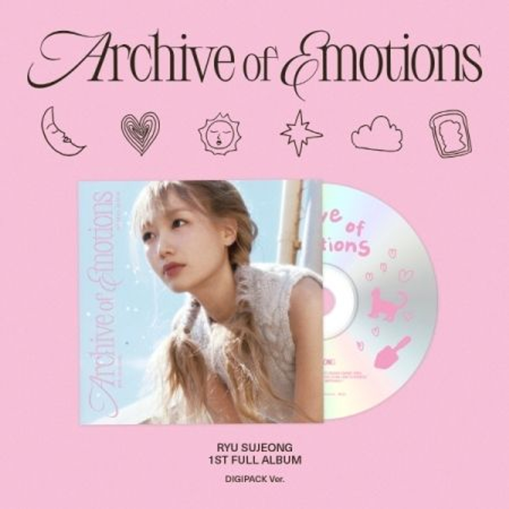 Альбом RYU SU JEONG - Archive of emotions 1st Album DIGIPACK Version