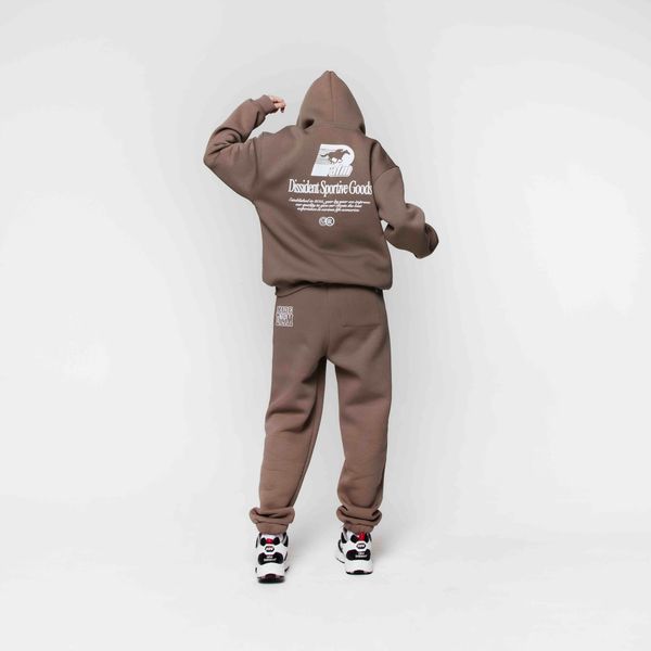 Спортивные штаны Dissident Sportive Goods коричневые - фото 9