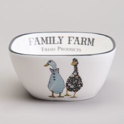 НАБОР САЛАТНИКОВ НА ДЕРЕВ. ПОДСТАВКЕ LEFARD "FAMILY FARM" 5 ПР. 30*19*6,7 СМ 160 МЛ (КОР=8НАБ.)