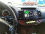 Магнитола для Toyota Camry 30 2001-2006 (рамка черная) - Teyes CC3-2K-360 монитор 9.5" 2K QLED на Android 10, Быстрая, CarPlay, 4G SIM-слот, 4 камеры в комплекте