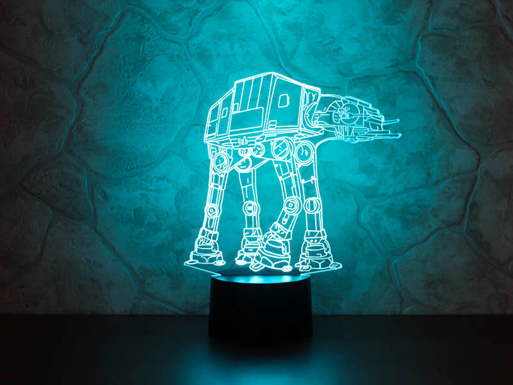 3Д-светильник "AT-AT"