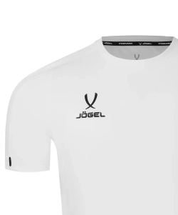 Футболка тренировочная JÖGEL PREMIER PerFormDRY Training Poly Tee, белый