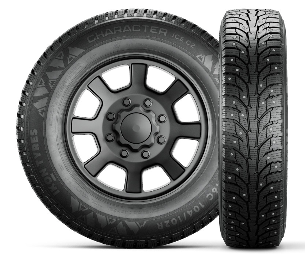 Легкогрузовая шина IKONTyres Character Ice C2 195/70R15C 104/102R шип