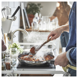 IKEA MIDDAGSMAT  (ИКЕА МИДДАГСМАТ)  -  Сковорода - антипригарное покрытие/нержавеющая сталь 28 см