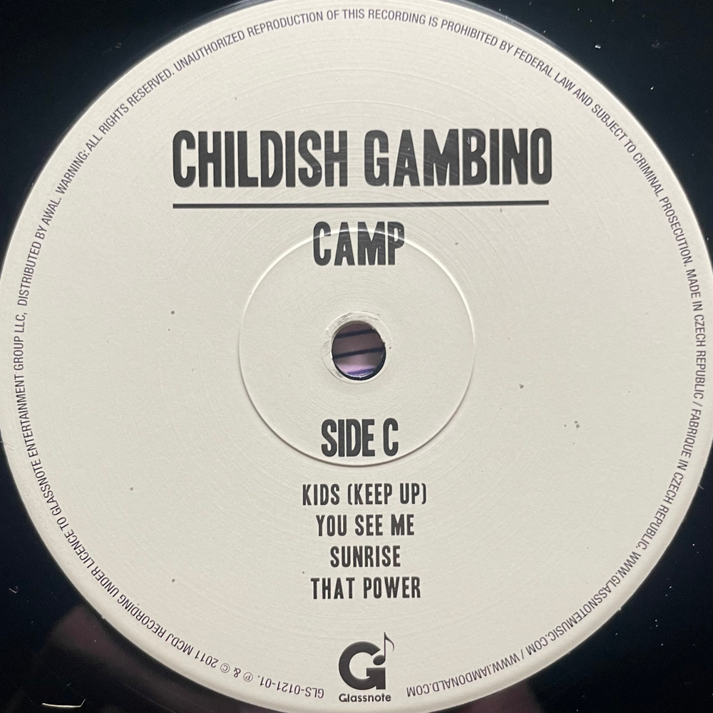 Childish Gambino ‎– Camp 2LP (Чехия)