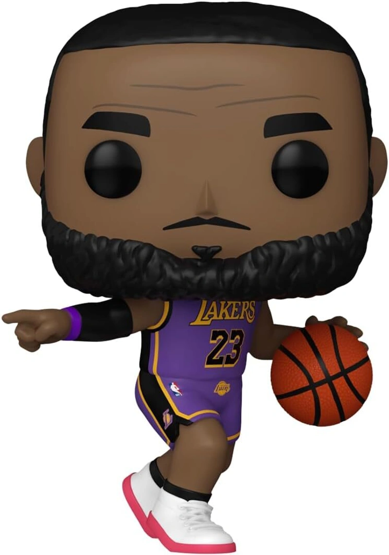 Фигурка Funko Pop! Basketball: NBA Los Angeles Lakers - Lebron James (172)