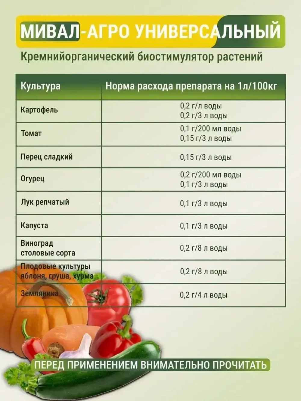 Регулятор роста растений «Мивал-Агро»1.8гр