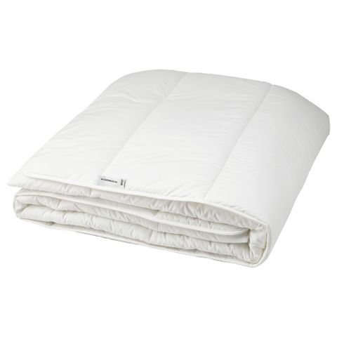 Евро одеяло IKEA STJARNBRACKA (СТЭРНБРЭККА), Стеганое, Зимнее, Белый, 220x240 см
