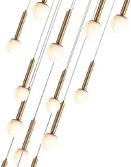 Потолочная люстра Монс 07530-15A,36 Kink Light