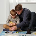 Набор мягких игрушек IKEA BLAVINGAD (БЛАВИНГАД), 5 шт