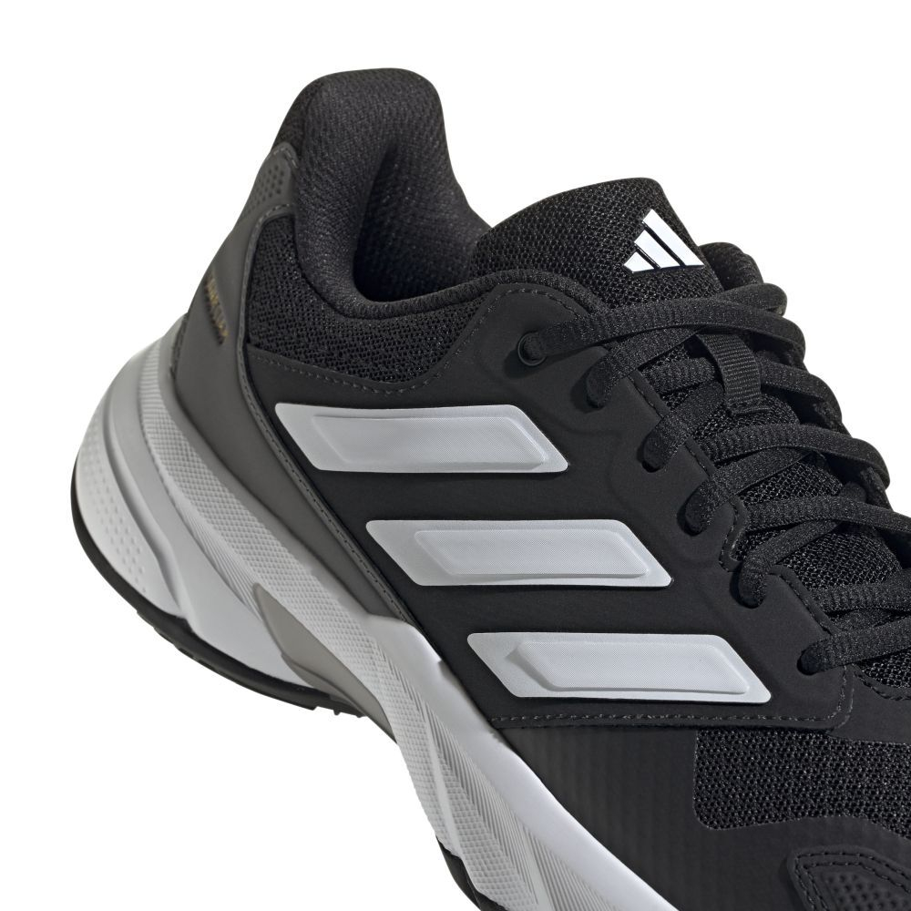 Мужские кроссовки теннисные Adidas CourtJam Control 3 M Clay - черный