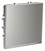 Выключатель проходной одноклавишный с подсветкой без рамки Voltum S70 VLS010405