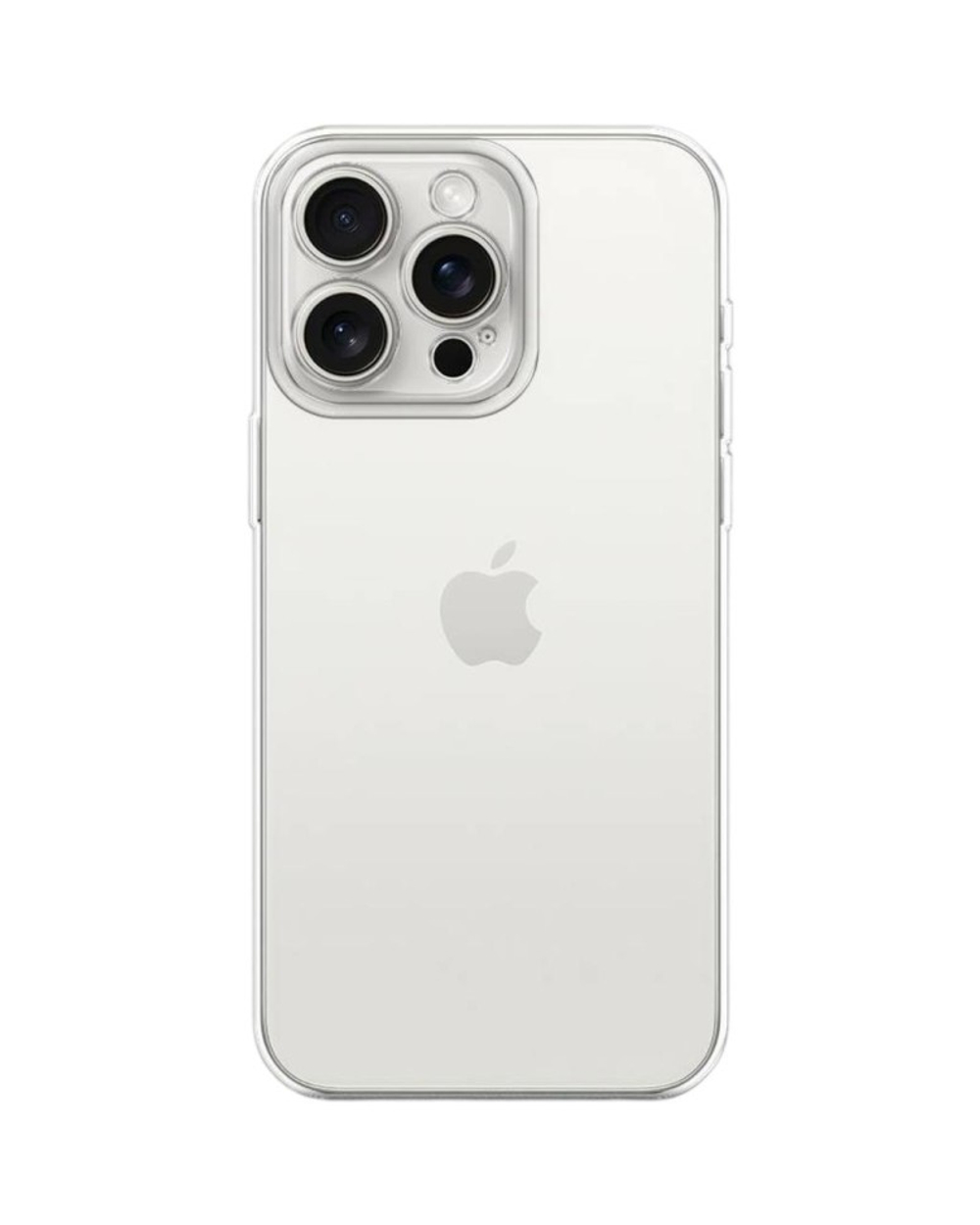 Чехол-накладка силикон i-Phone 16 Pro 6.7" прозрачный